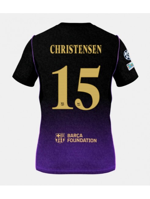 Moški Nogometna dresi replika Barcelona Andreas Christensen #15 Gostujoči 2026-27 Kratek rokav Moški Nogometna dresi replika Barcelona Andreas Christensen #15 Gostujoči 2026-27 Kratek rokav